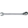 Hazet 606-12 Clé mixte a cliquet/profil traction a 12 pans extérieurs Taille 12 longueur 180,3 mm