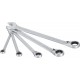 Hazet 606/5 Jeu de Clés mixtes a cliquet/profil a 12 pans extérieurs Nombre d'outils : 5