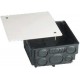 ISO - Boite de jonction avec avec couvercle, UP, 100X100X50 mm (Par 10)