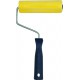 Rouleau. PU 15cm, bleu/noir
