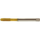 Taraud machine pour trous débouchants, DIN 371, Surface à revêtement TiN, Filetage : M3, Pas 0,5 mm, Long. totale 56 mm, queue Ø 3,5 mm