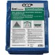 Bache 48 qm 6x8 m, bleu/vert