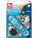 Prym 4111050 Lot de 10 Boutons-pression tente (Par 5)
