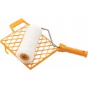 Ensemble de rouleau de peinture avec un tamis jaune 18 cm