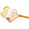 Ensemble de rouleau de peinture avec un tamis jaune 18 cm