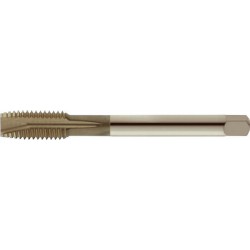 Taraud machine pour trous débouchants, DIN 376, sans revêtement, Filetage : M16, Pas 2,0 mm, Long. totale 110 mm, queue Ø 12,0 mm