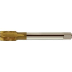 Taraud machine pour trous débouchants, filetage de tuyau, Filetage : G3/8 inch, Long. totale 100 mm, Ø queue 12,0 mm