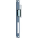 Gache électrique 6-12 Volt m. Fl.Bl.m.Mech.débloquant .