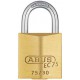 Cadenas en laiton avec clé réversible EC 7530mm