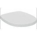 Abattant WC CONNECT avec couvercle, charnières en acier inoxydable à fermeture amortie blanc IDEAL STANDARD