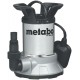 Pompe submersible 450 W / 230 V / 50 Hz - Metabo TPF6600SN / 250660006