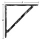 Equerre blanc 300X300mm Nr. 151300LW (Par 2)
