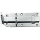 Verrou porte 140mm avec boucle
