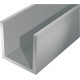 Alu-U-Profil 2000/20x20mm argent