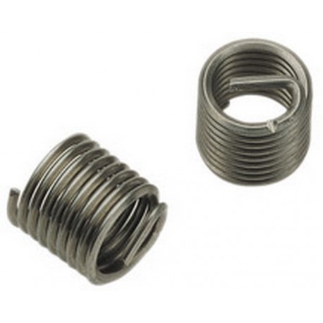 Filet rapporté standard 2xD M6x1 V-COIL 100 PCS