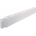 Mètre pliant 1m 1004 blanc Stabila