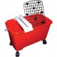 Bac lavage carreleur 22 litres 490x240x240mm Haromac
