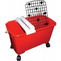 Bac lavage carreleur 22 litres 490x240x240mm Haromac
