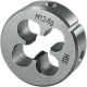 Porte-filière, métrique, en acier à coupe rapide, Filetage : M18, Pas 2,50 mm, Ø extérieur x hauteur 45 x 18 mm