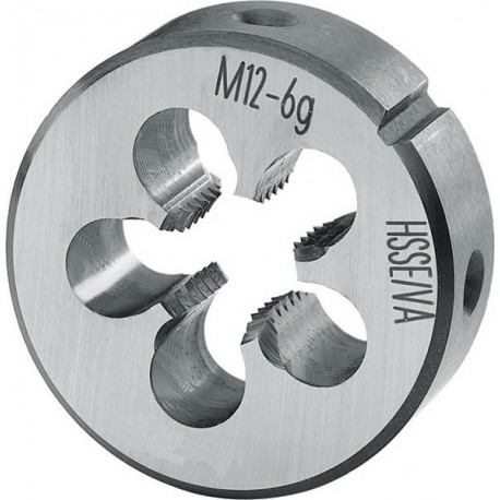 Filière, métrique, HSSE ASP, Filetage : M2*, Pas 0,40 mm, Ø extérieur x hauteur 16 x 5 mm