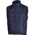 Gilet sans manche Taille 2XL, marine/rouge