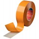 Adhésif double-face de fixation de moquettes retirable, Translucide, 25 m x 50 mm - Tesa 51960-00002-00 Professional (Par 6)