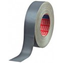 Ruban Adhésif toilé enduite acrylique gris, Gris, 50 m x 30 mm - Tesa 04657-00113-00 (Par 5)