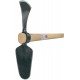 Houe oval avec manche 105 cm