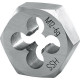 Filière 6 pans, filetage métrique, Filetage : M5, Pas 0,80 mm, Cote s/plats x hauteur 18 x 7 mm