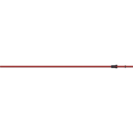 Guide-fil 1-1,2mm 3m rouge âme PTFE (version alu-acier inoxydable) A.BINZEL