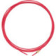 Guide-fil 1-1,2mm 4m rouge âme PTFE (version alu-acier inoxydable) A.BINZEL