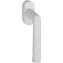 Poignée de fenêtre Hambourg 0700L/U26 Alu.F9016 blanc trafic 32-42mm Stand.HOPPE