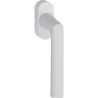 Poignée de fenêtre Hambourg 0700L/U26 Alu.F9016 blanc trafic 32-42mm Stand.HOPPE
