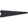 Support en U 10201 L.220mm p.support 55kg STA noir ma m.trou de suspension ELEMENT SYSTE