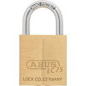 Cadenas à cylindre 75/60 vs.Lock-Tag Corps de serrure L.60mm MS verrouillé.