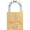 Cadenas à cylindre 75/30 gl.-7341 Corps de serrure L.30mm MS gl.ABUS