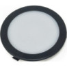 Luminaire encastré Moonlight 68 Emotion 12 V DC 3,6 W couleur du cadre noir L&S