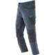 Pantalon de travail Terrax Workwear Gr.50 anthracite/pétrole TERRAX