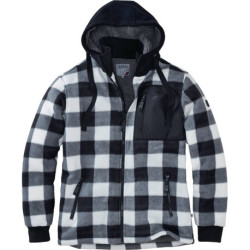 Chemise thermique Terrax Workwear Gr.M noir/blanc TERRAX