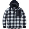 Chemise thermique Terrax Workwear taille L noir/blanc TERRAX
