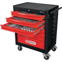 Chariot ECOline L748xP459xH1014mm 300kg 7 tiroirs 215 pcs. acier KS TOOLS