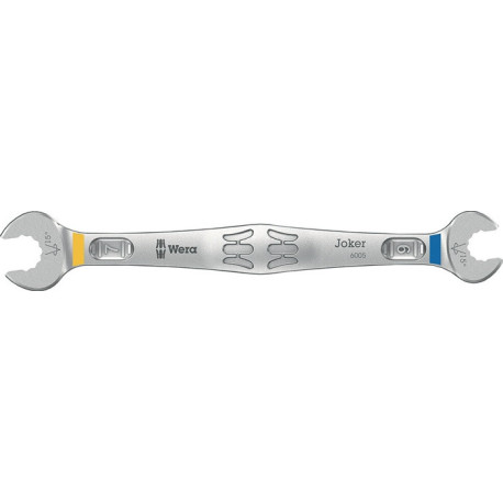 Clé à fourche double Joker 6005 6x7mm L.112mm WERA