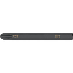 Embout Bit 855 S PZ 3x70mm 1/4 pouce 855 S PZ 3x70mm L.70mm WERA (Par 5)