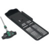 Assortiment d'embouts KK 400 RA Set 1 17 pces PH/PZD/TX/6 pans/fente WERA