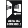 Assortiment d'embouts KK 400 RA Set 1 17 pces PH/PZD/TX/6 pans/fente WERA