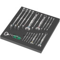 Module d'outils 9731 19 pcs.WERA
