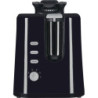 Grille-pain 2 fentes TA 3102 swi 870 W noir-inox ,2 tranches de pain grillé