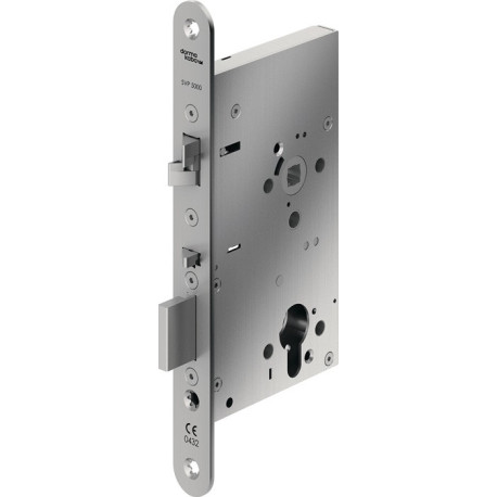 Serrure à mortaiser anti-panique SVP 5xxx Fkt.E rd 24/65/74/9mm DIN Gauche/Droite VA DORMAKABA