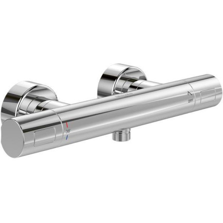 Mitigeur thermostatique de douche V&B UNIVERSAL 317x104x65mm, rond chrome