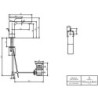 V&B Robinet SUBWAY 3.0 ec 51x176x155mm Dur. 4 l/min chrome